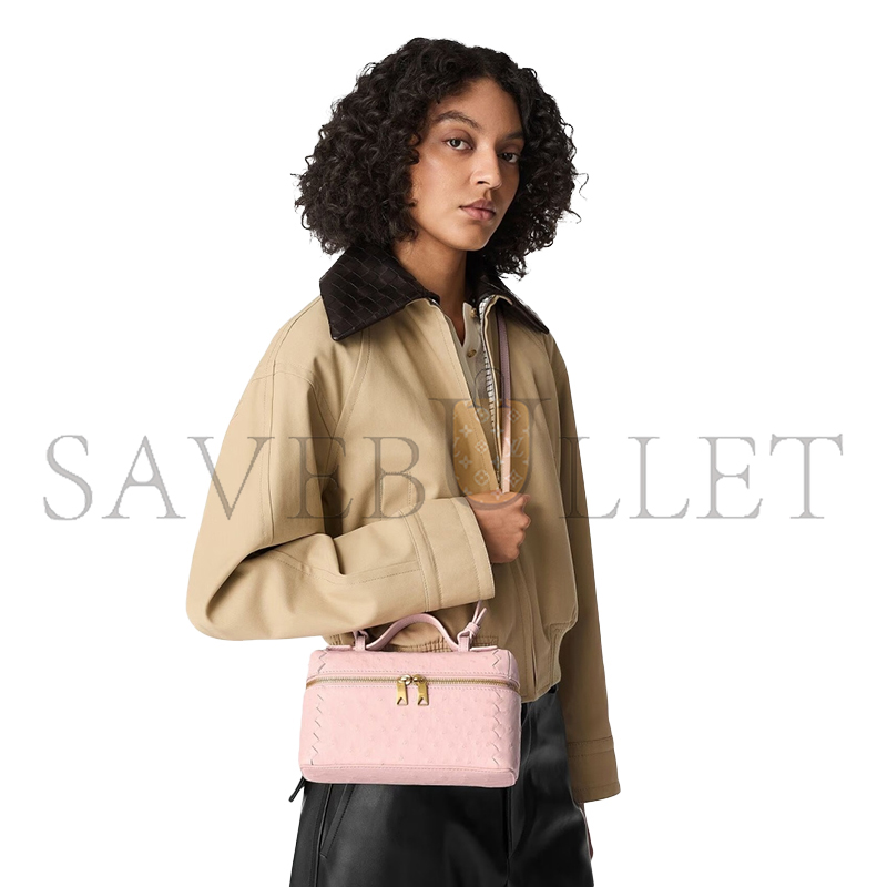 BOTTEGA VENETA BANG BANG OSTRICH LEATHER 817785V3RQ36858 (22*12.5*5cm)
